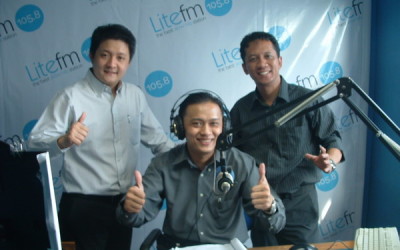 Talkshow di LiteFM 105,8 Jakarta